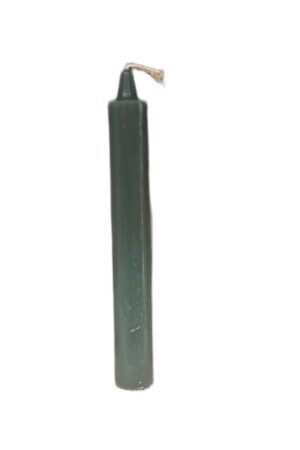 Household Candle Green Color