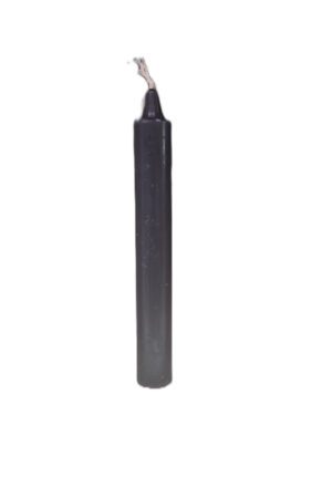 Household Candle Black Color