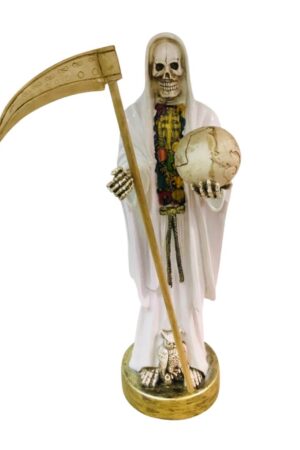 Santa Muerte Blanca 26 pulgadas