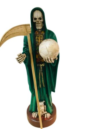 Santa Muerte Color Verde 26 pulgadas