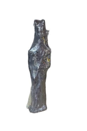 Veladora de Figura Vela de lucifer negra