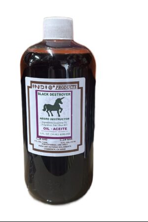 Angeles Spiritual Candles Aceite 16oz Espiritual Black Destroyer(negro destructor )