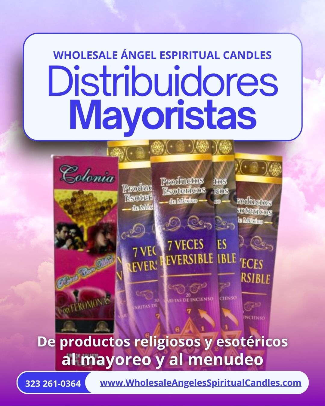 INCIENSOS_JABON_ESOTERISMO_WHOLESALE_ANGEL_ESPIRITUAL_CANDLES